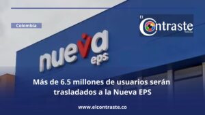 Más de 6.5 millones de usuarios serán trasladados a la Nueva EPS