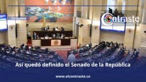 Así quedó definido el Senado de la República