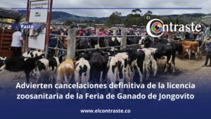 Advierten cancelaciones definitiva de la licencia zoosanitaria de la Feria de Ganado de Jongovito