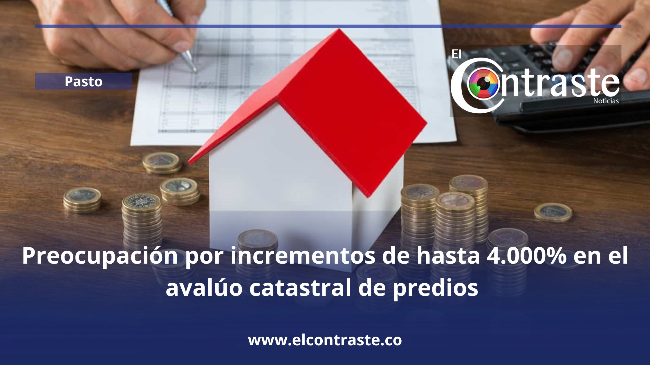 Incremento de avalúo catastal