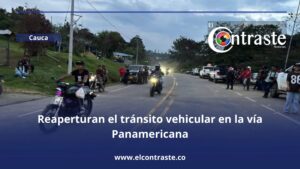 Reaperturan el tránsito vehicular en la vía Panamericana