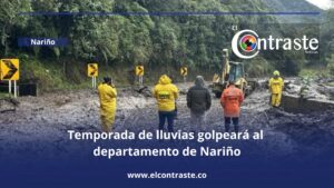 Temporada de lluvias golpeará al departamento de Nariño