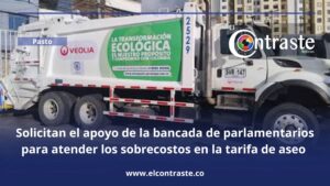 Solicitan el apoyo de la bancada de parlamentarios para atender los sobrecostos en la tarifa de aseo