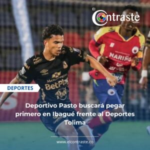 Deportivo Pasto buscará pegar primero en Ibagué frente al Deportes Tolima
