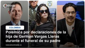 Polémica por declaraciones de la hija de Germán Vargas Lleras durante el funeral de su padre
