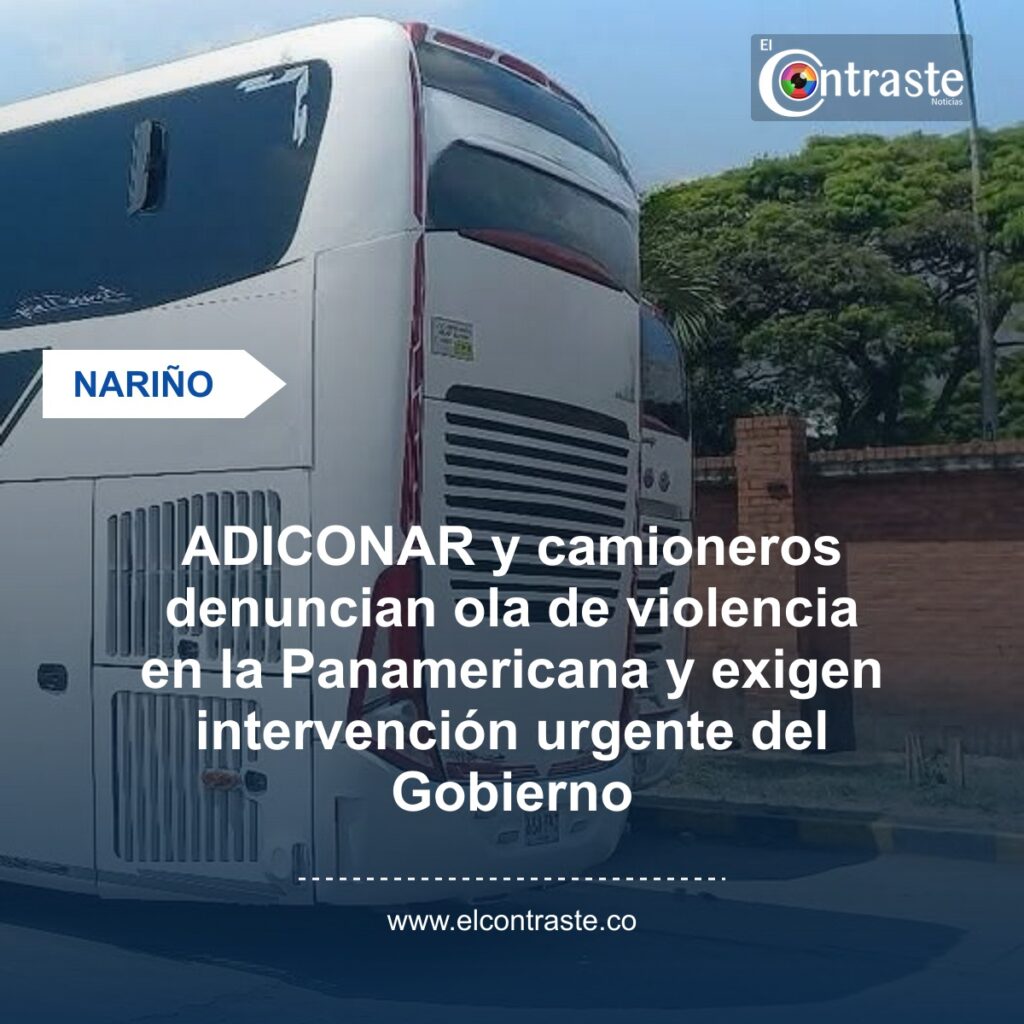 ADICONAR y camioneros denuncian ola de violencia en la Panamericana y exigen intervención urgente del Gobierno