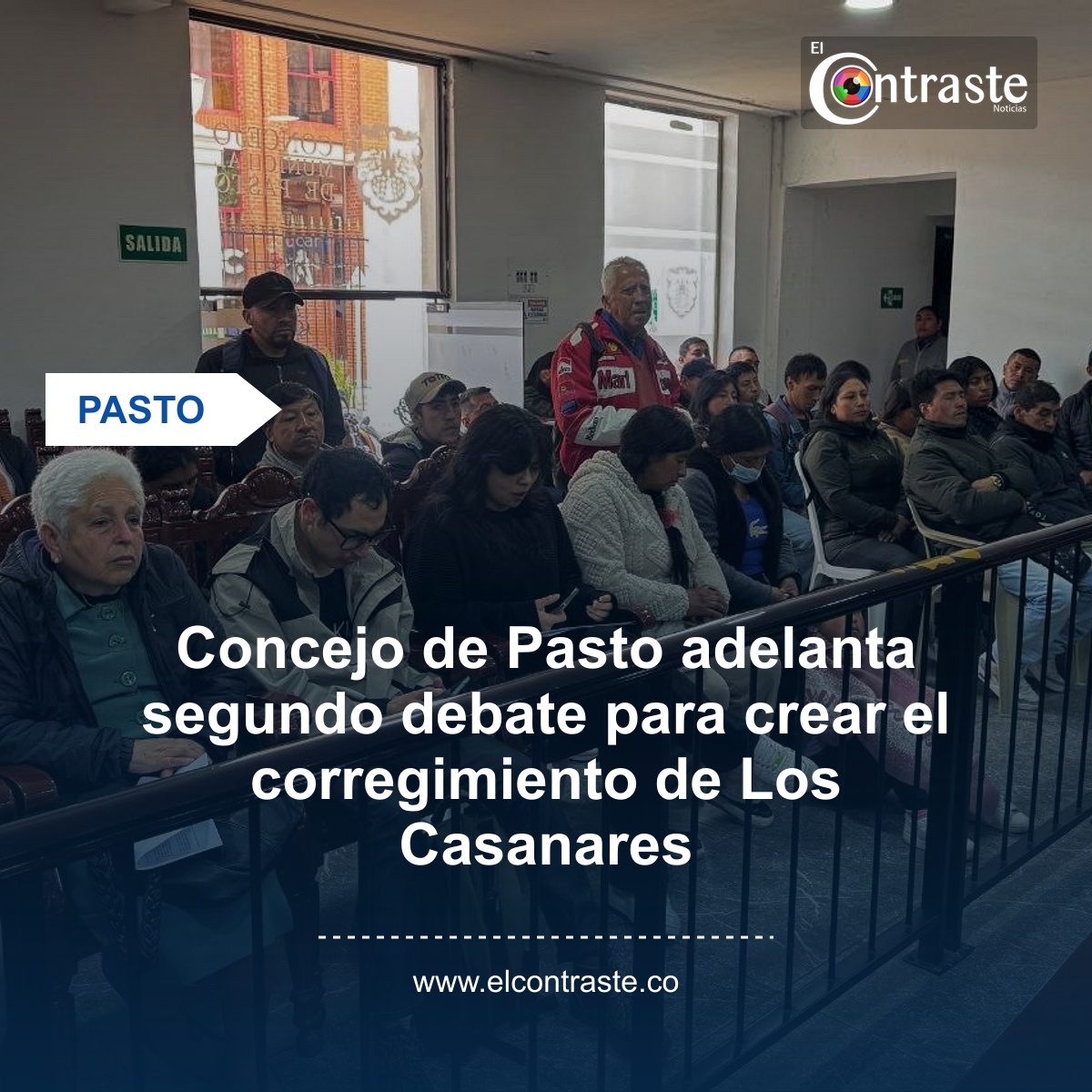 Concejo de Pasto adelanta segundo debate para crear el corregimiento de Los Casanares