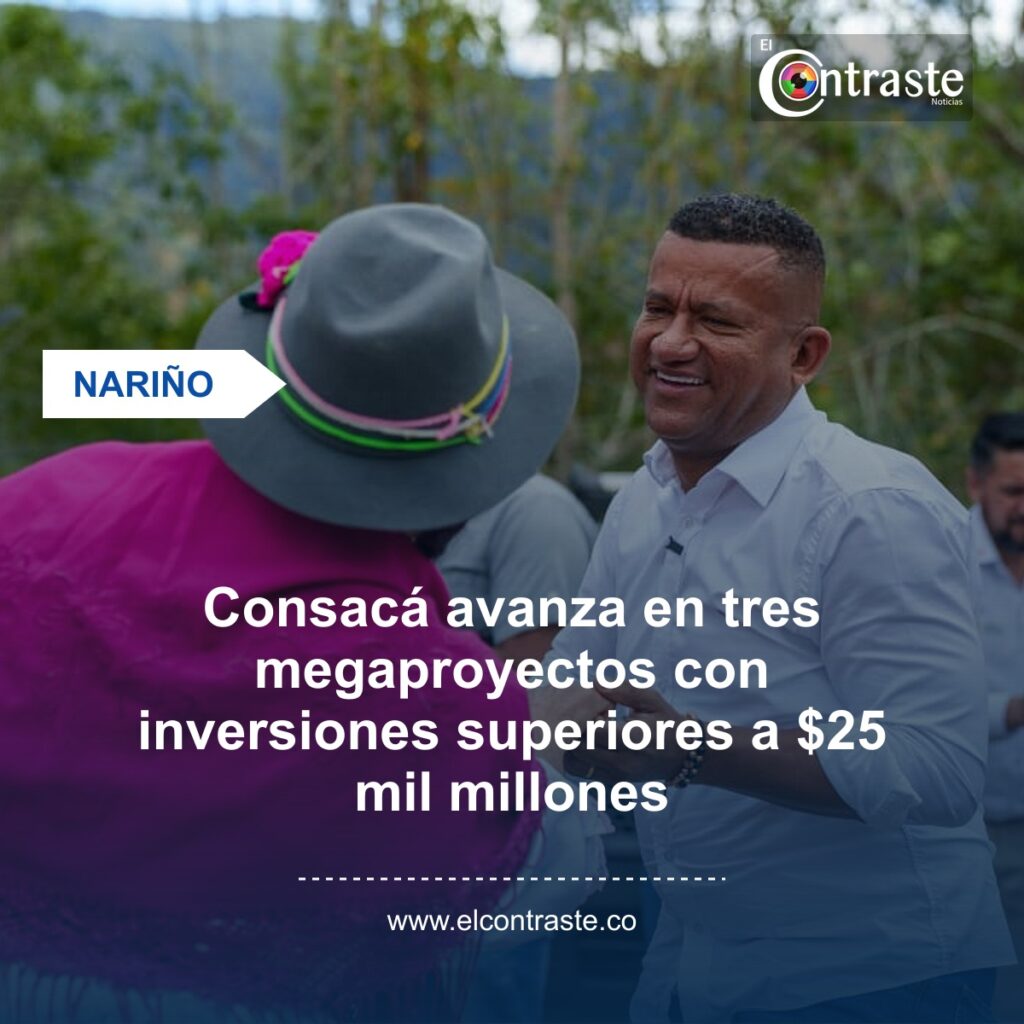 Consacá avanza en tres megaproyectos con inversiones superiores a $25 mil millones