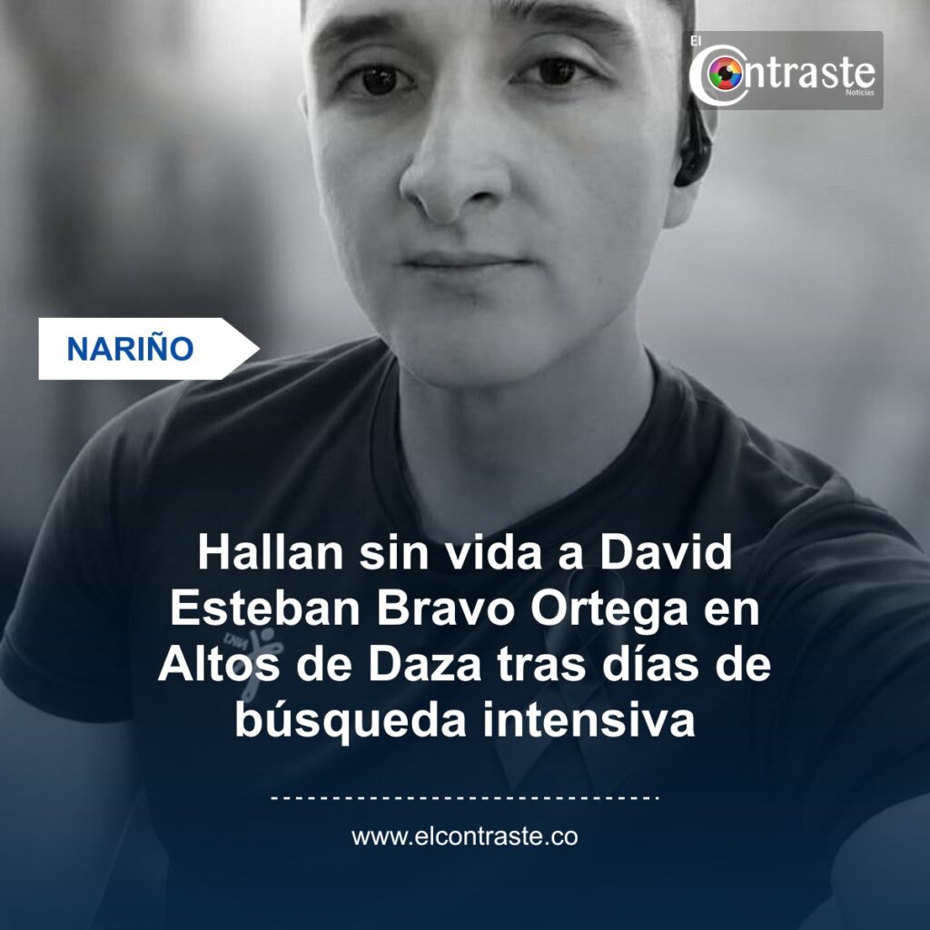 Hallan sin vida a David Esteban Bravo Ortega en Altos de Daza tras días de búsqueda intensiva