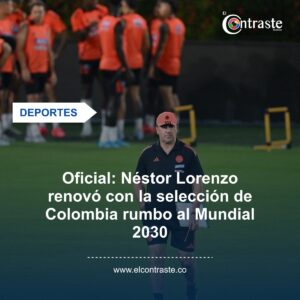 Oficial: Néstor Lorenzo renovó con la selección de Colombia rumbo al Mundial 2030