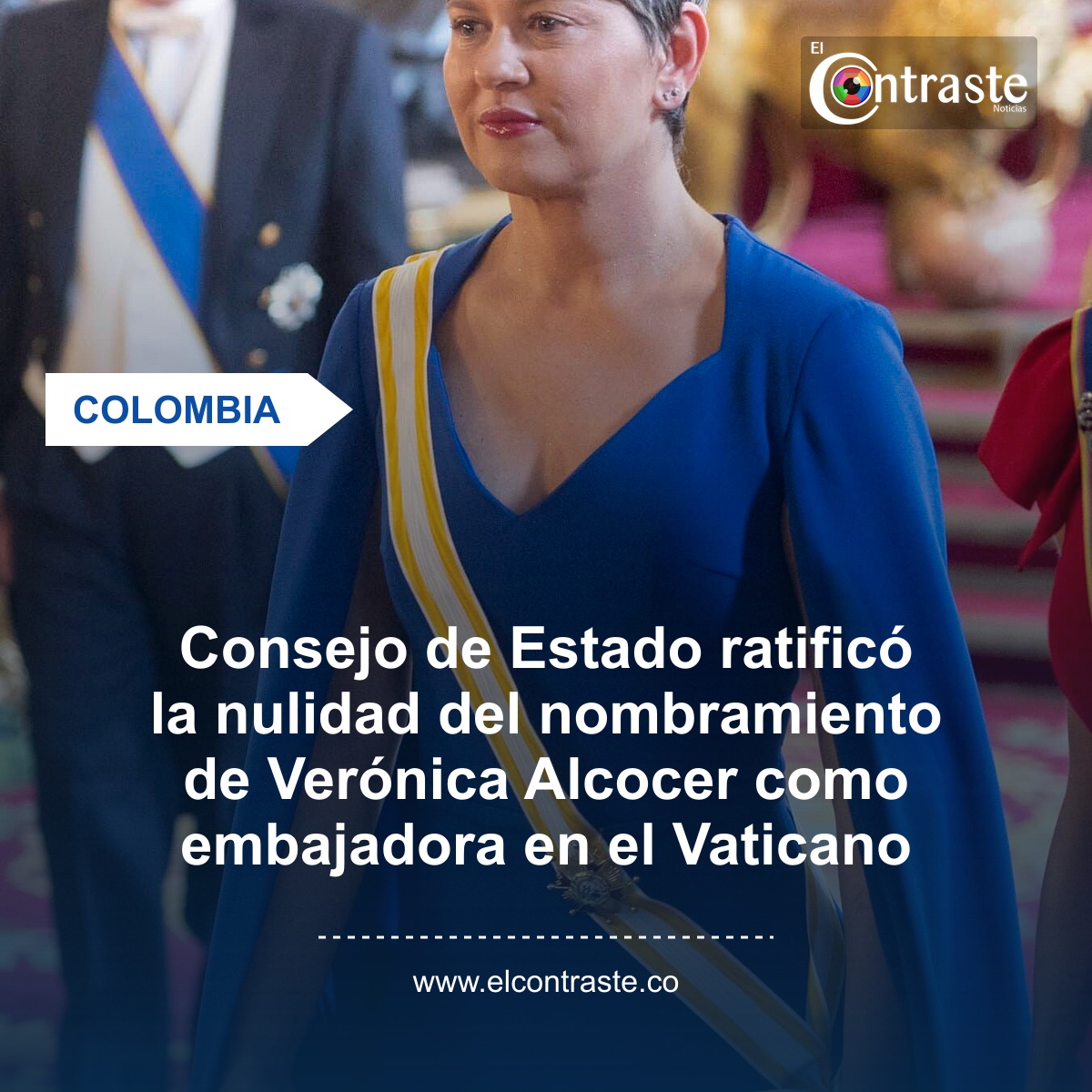 Consejo de Estado ratificó la nulidad del nombramiento de Verónica Alcocer como embajadora en el Vaticano