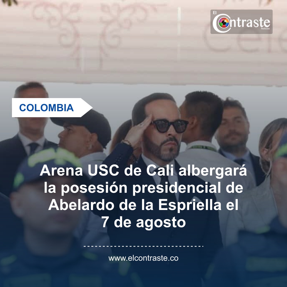 Arena USC de Cali albergará la posesión presidencial de Abelardo de la Espriella el 7 de agosto