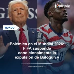 Polémica en el Mundial 2026: FIFA suspende condicionalmente la expulsión de Balogun y permite su juego contra Bélgica