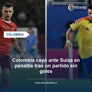 Colombia cayó ante Suiza en penaltis tras un partido sin goles
