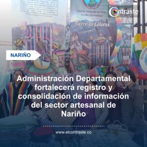 Administración Departamental fortalecerá registro y consolidación de información del sector artesanal de Nariño