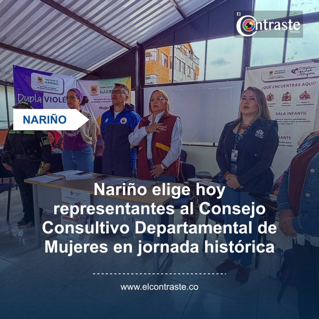Nariño elige hoy representantes al Consejo Consultivo Departamental de Mujeres en jornada histórica